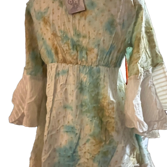NWT  small boho shirt light green by sacred thread lightweight trending - Picture 12 of 13